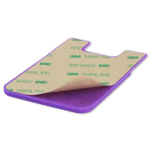 Additional Image 3 - a purple and tan rectangular object with a white surface