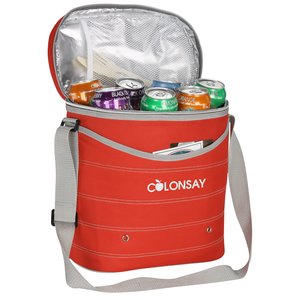 Additional Image 1 - a red cooler bag with a white background