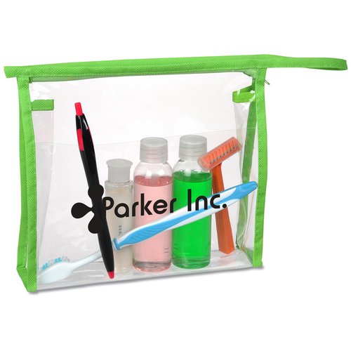 Additional Image 2 - a green and white bag with a green handle and a green object with a black handle