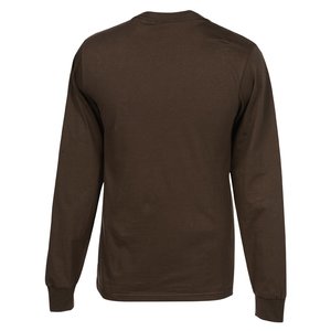 Additional Image 2 - a brown long sleeved shirt