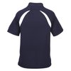 View Image 2 of 2 of A-Game Colourblock Wicking Polo - Men's - Closeout