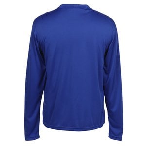Additional Image 1 - a blue long sleeved shirt