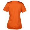View Image 2 of 3 of Pro Team Moisture Wicking V-Neck Tee - Ladies' - Embroidered