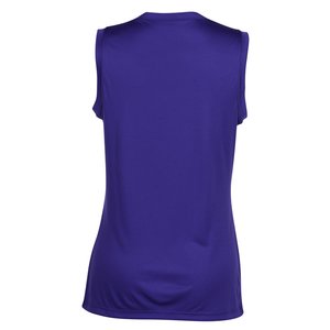 Additional Image 1 - a purple sleeveless shirt