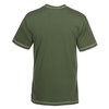 View Image 2 of 2 of Contrast Stitch Tagless T-Shirt - Closeout