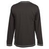 View Image 2 of 2 of Contrast Stitch Tagless Long Sleeve T-Shirt - Closeout