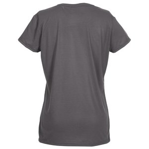 Additional Image 1 - a back view of a grey shirt