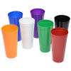 View Image 2 of 4 of Value Stadium Cup with Lid & Straw - 24 oz.