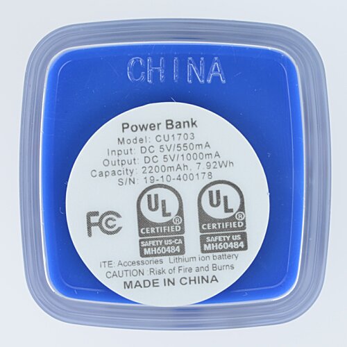 Additional Image 7 - a blue and white label