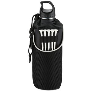 Additional Image 1 - a black case with a black case with a black handle and a black zipper