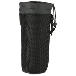 Additional Image 2 - a black water bottle with a strap