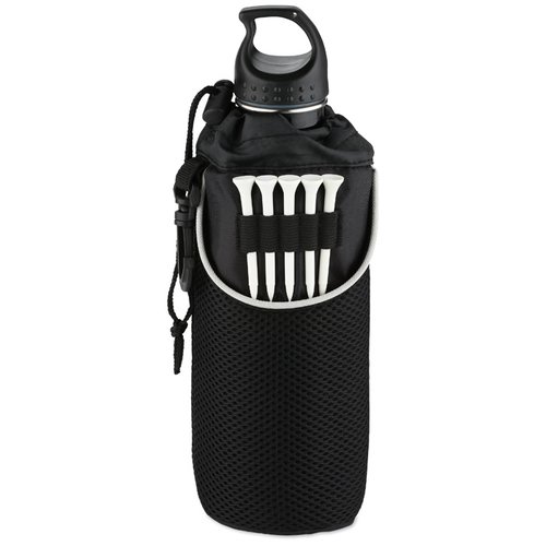 Additional Image 1 - a black case with a black case with a black handle and a black zipper