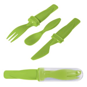 Additional Image 4 - a group of green utensils