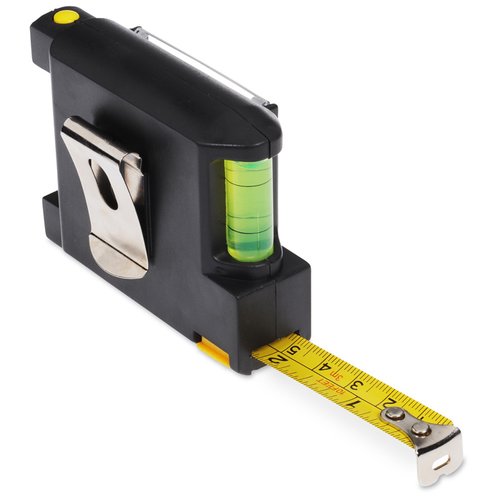 Additional Image 5 - a black tape measure with a yellow tape