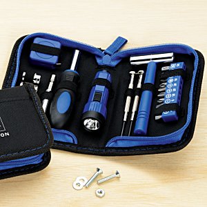 Additional Image 1 - a blue and black tool bag