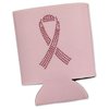 Additional Image 1 - a pink ribbon on a beverage holder