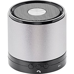 Additional Image 3 - a round silver and black object