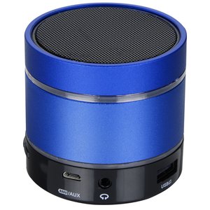 Additional Image 2 - a blue and black round object