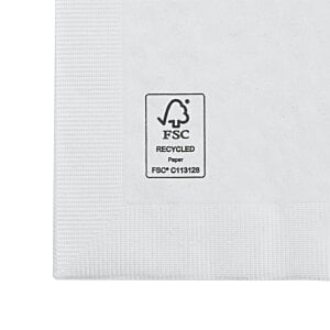 Additional Image 1 - a white square with black and white logo