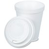 View Image 2 of 2 of Foam Hot/Cold Cup with Traveler Lid -  10 oz.