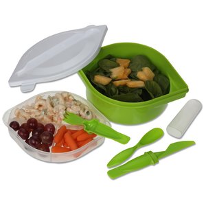 Additional Image 2 - a green bowl with food in it