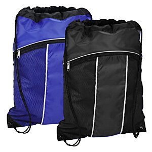 Additional Image 1 - a blue and black backpacks