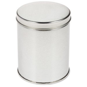 Additional Image 1 - a white can with a silver lid