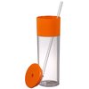View Image 2 of 2 of Edge Tumbler with Straw - 22 oz.