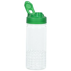 Additional Image 2 - a white and green plastic water bottle