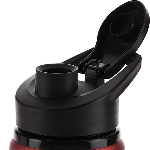 Additional Image 1 - a red and black water bottle