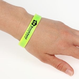 Additional Image 1 - a person's hand with a yellow wristband