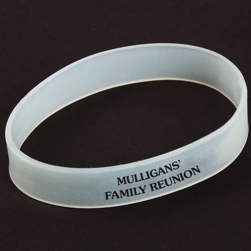 Additional Image 1 - a white rubber band on a black surface