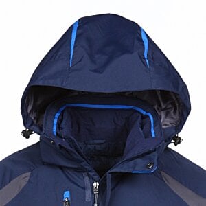 Additional Image 1 - a blue jacket with a hood