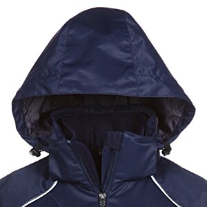 Additional Image 2 - a blue jacket with a hood