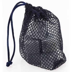 Additional Image 1 - a black mesh bag with a string