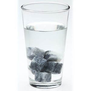 Additional Image 2 - a glass of water with a few stones in it