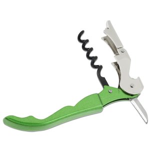 Additional Image 3 - a green and white corkscrew