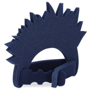 Additional Image 1 - a blue chair with a spiky face
