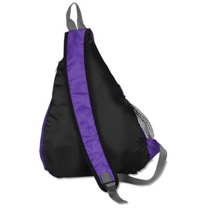 Additional Image 1 - a black and purple bag