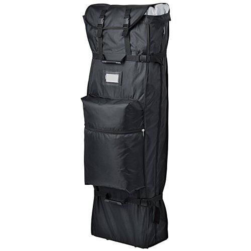 Additional Image 6 - a black bag with multiple pockets