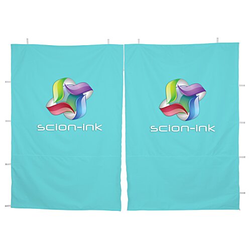 Premium 10' Event Tent - Middle Zipper Wall - One Sided- Full Colour Image 1 of 1