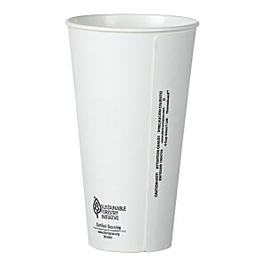 Additional Image 1 - a white cup with black text