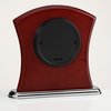 View Image 2 of 2 of Piano Finish Modern Face Clock