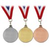 View Image 3 of 3 of Antique Finish Medal with Red, White & Blue Ribbon