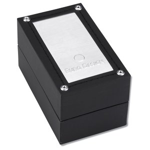 Additional Image 1 - a black box with a white label