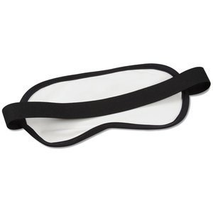 Additional Image 1 - a black and white sleeping mask