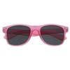 View Image 2 of 2 of Silky Smooth Retro Sunglasses - Translucent - Closeout
