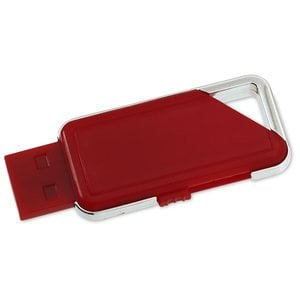 Additional Image 4 - a red usb flash drive