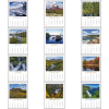 View Image 2 of 2 of Scenic Stick Up Calendar - Rectangle