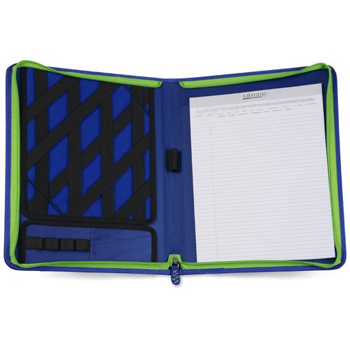 Additional Image 2 - a blue and black binder